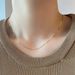 Plain Snake Bone Female Non Fading Universal Wearable Pendant Necklace, Rose Gold Chain, Titanium Steel Bare Chain_ipsvogv.com