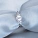S925 Silver Women's Pearl Ring 6 7mm Round Bright Natural Freshwater Pearl Ring_ipsvogv.com