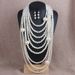 Fashionable And Exaggerated Multi-layer Pearl Necklace Set With Long Sweater Chain Accessories 6050_ipsvogv.com