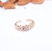 butterfly micro inlaid zircon full diamond sparkling temperament fairy open ring flower ring_ipsvogv.com