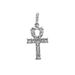 Unisex Anka Full Diamond Cross Pendant Single Row Diamond Tennis Chain Personality Trend Light Luxury Cuban Chain Necklace_ipsvogv.com