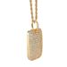 Unisex Hot Sale Military Brand Full Diamond Pendant Micro Inlaid Zircon Square Brand Hip Hop Pendant Trendy Hip Hop Jewelry_ipsvogv.com