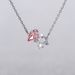 Love Forever Accompany The Heart Necklace Female Element Crystal Clavicle Necklace Female_ipsvogv.com