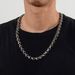 Jewelry 316L Stainless Steel Trendy Personalized Keel Men's Necklace_ipsvogv.com
