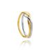 Women's Jewelry Stacked Stainless Steel Double Ring Personality Simple Interweaving Couple Ring Niche High End Design Ring_ipsvogv.com