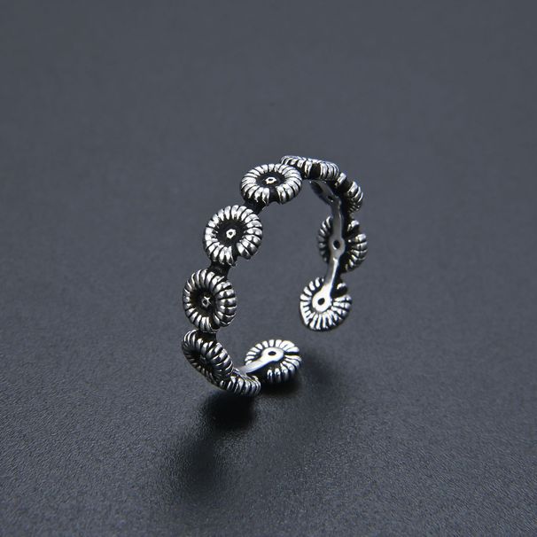 Unisex Jewelry Fashion Ring Index Finger Ins Cold Style Cool Retro Open Personality Fashion Simple Ring_ipsvogv.com