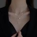 Exquisite Interlocking Tassel Necklace For Women, Light Luxury, High-end, Niche Design, Fashionable And Versatile_ipsvogv.com