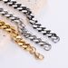 Men's Jewelry Hip Hop Jewelry Stainless Steel Polished Four Sided Grinding Necklace Cuban Chain Necklace_ipsvogv.com