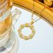 Diamond Donut Jewelry Internet Celebrity New Niche Light Luxury Ins Style Elegant Necklace_ipsvogv.com