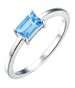 Simple small plain ring female S925 silver color zirconium hand jewelry_ipsvogv.com
