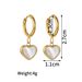 Women's Jewelry Mother Of Pearl Pendant Necklace Simple High End Stainless Steel Plated K Gold Light Luxury Clavicle Chain_ipsvogv.com