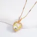 Pendant Necklaces Trending Women's Heart Made With Crystals From Austria For Girls Party Jewelry Valentine's Day Ladies_ipsvogv.com