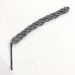 Fashionable trendy rhinestone dreadlocks headband trendy ladies hip hop personality braided rhinestone hairpin Head_ipsvogv.com