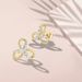 Fashion earrings for women S925 sterling silver zircon twisted earrings earrings pendant jewelry_ipsvogv.com