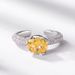 Brilliant High Carbon Diamond Ring S925 Silver Full Of Ice Flower Cut Gemstone Four Color Detachable Ring Light Luxury_ipsvogv.com