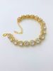 Fashion Versatile Round Diamond Spliced Super Shiny Bracelet Unisex Cool Hip-Hop Street Dance Trendy Jewelry_ipsvogv.com