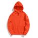 Men's Clothing retro pure cotton sweater jacket pullover solid color large size hoodie_ipsvogv.com