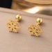 Hot Selling Snowflake For Women In 2025, High-end Design, Niche Titanium Steel Non Fading Necklace_ipsvogv.com
