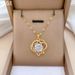 】 Double 【 Layer Love Fashionable Light Luxury Charm Gorgeous Full Diamond Necklace Women's Versatile Clavicle Chain 【 】_ipsvogv.com