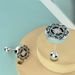 Cross Boat Rudder Men's Silver Needle Anti Allergy 2025 New High-end Sensory Earrings_ipsvogv.com