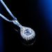 Women's Jewelry Moissanite Platinum Necklace Silver Water Drop Pendant 1 Carat Fashion Clavicle Necklace_ipsvogv.com