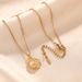 Cat's Eye Stone Mountain Camellia Necklace Women's Trendy Fashion New Fresh Flower Pendant Internet Celebrity Live_ipsvogv.com