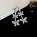 tassel Zircon Butterfly Necklace Earring Set, Fashionable And Luxurious Design, Collarbone Chain, Banquet Dress Set, ! Design, Chain,_ipsvogv.com