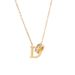 Geometric Titanium Steel Necklace for Women Small and Luxury Versatile Collar Chain Korean Simple Personality_ipsvogv.com